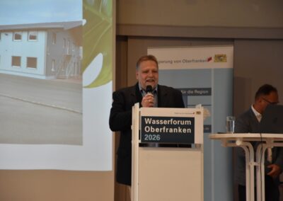 Referent Daniel Trübenbach (Bürgermeister Gemeinde Weißenohe)